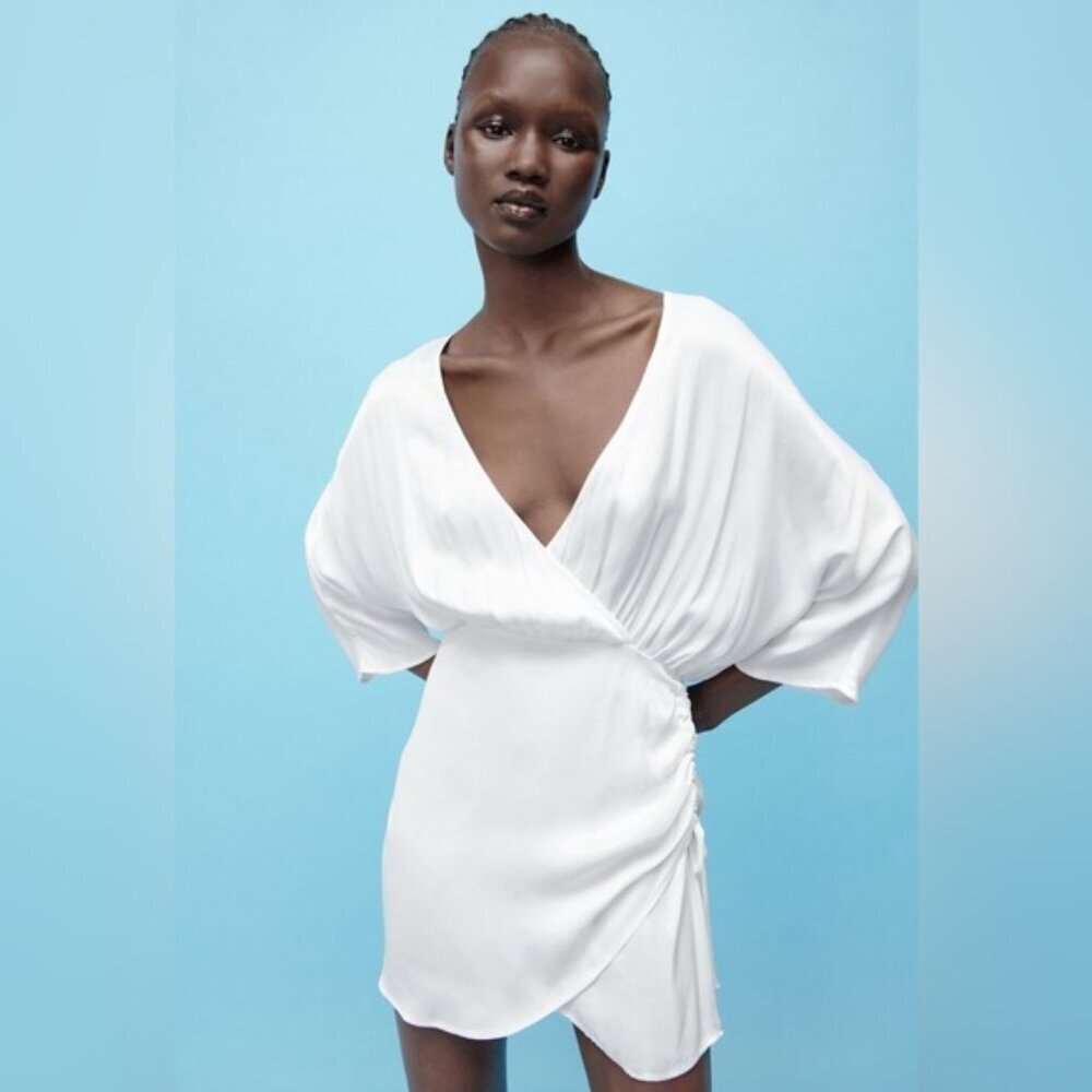 Zara White Mini Dress